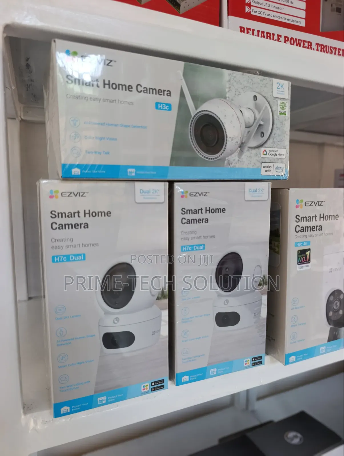 Ezviz Smart Camera H3c H6c H7c H9c — Wifi 4g | Warranty Tz