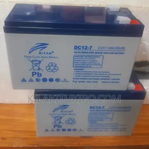 Rita Battery Dc:12v ~7ah/20hrs
