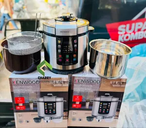 Kenwood Pressure Cooker 7.5l With 2pots
Sufuria 2 Unaweza Kukaanga Pia