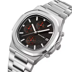 Skmei 9274 Quartz Watches Silver and Black