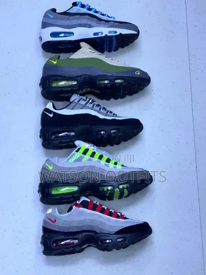Men's Leather Shoes or Sneakers or Footwears Nike Max 95 Branded