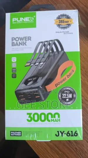 Punex Jy-616 30000mah Powerbank