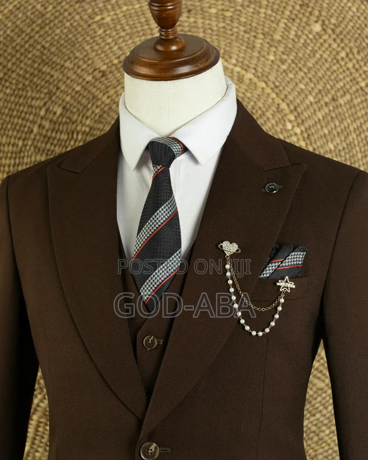 Heavy Coat Suit With Deco