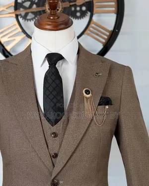 The Golden Brown 3-Piece Suit