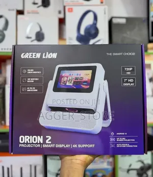 Green Lion Orion 2 Smart Projector With Smart Display + Speaker