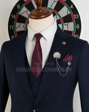The Royal Navy Blue 3-Piece Suit