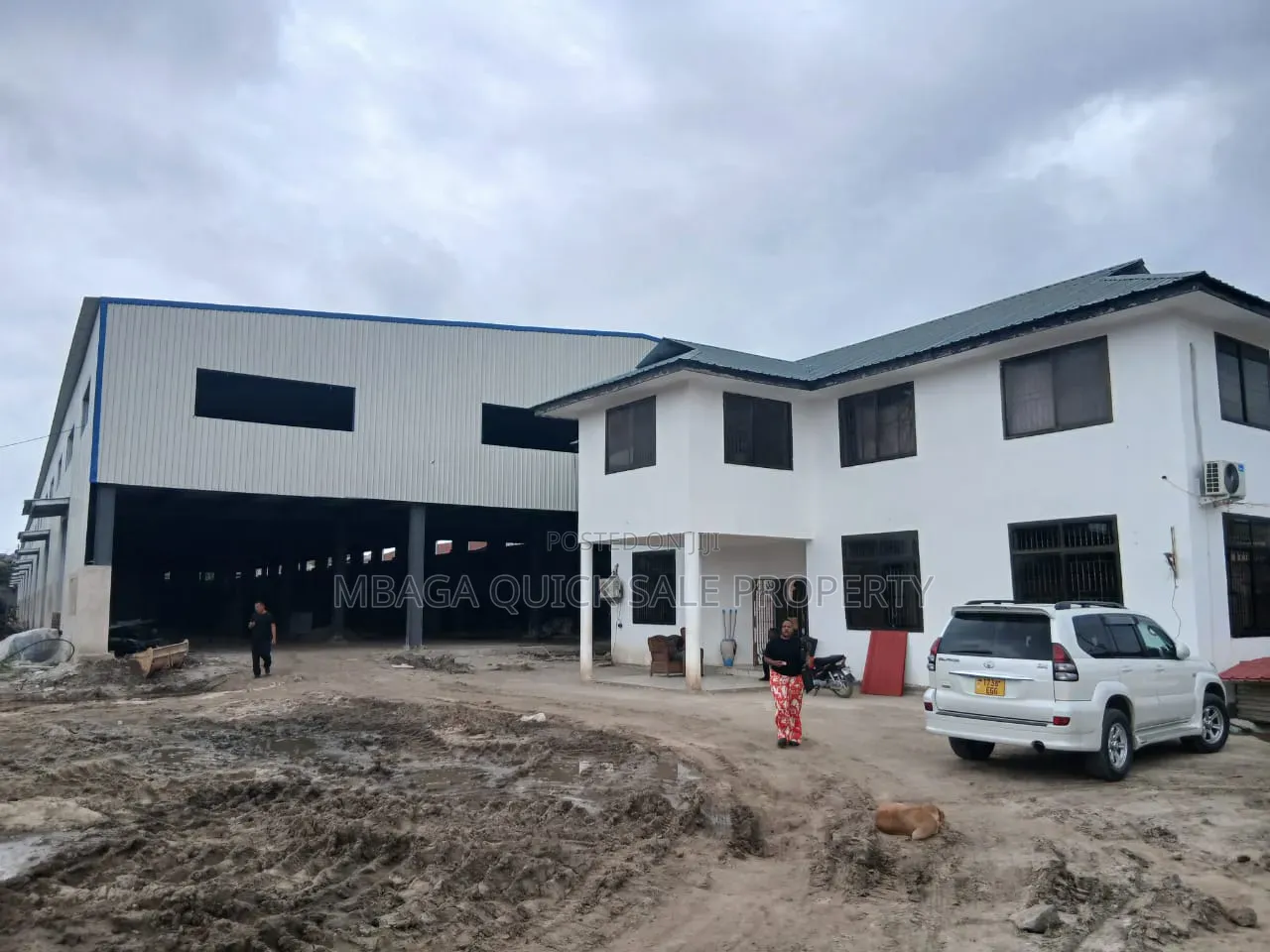 New Godown Area SQM 5000 for Rent Usd 6 Per Sqm. Usd 30,000 Mandera Rd