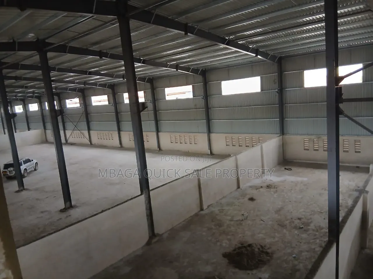 New Godown Area SQM 5000 for Rent Usd 6 Per Sqm. Usd 30,000 Mandera Rd