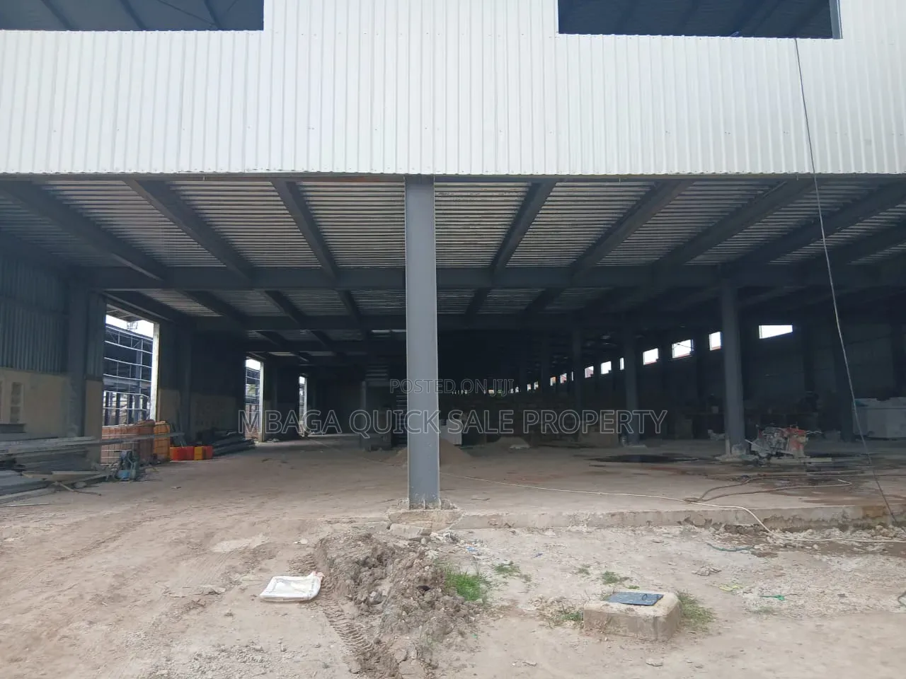 New Godown Area SQM 5000 for Rent Usd 6 Per Sqm. Usd 30,000 Mandera Rd