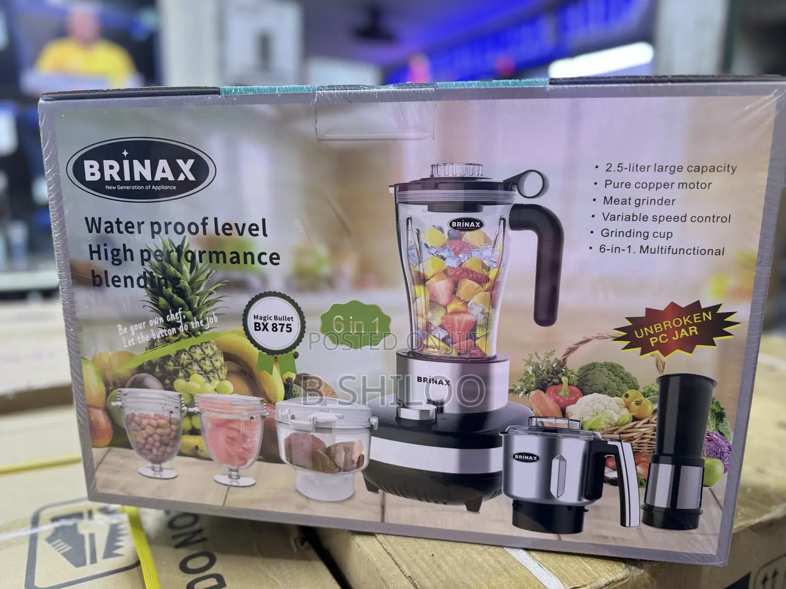 Brinax Waterproof Blender
