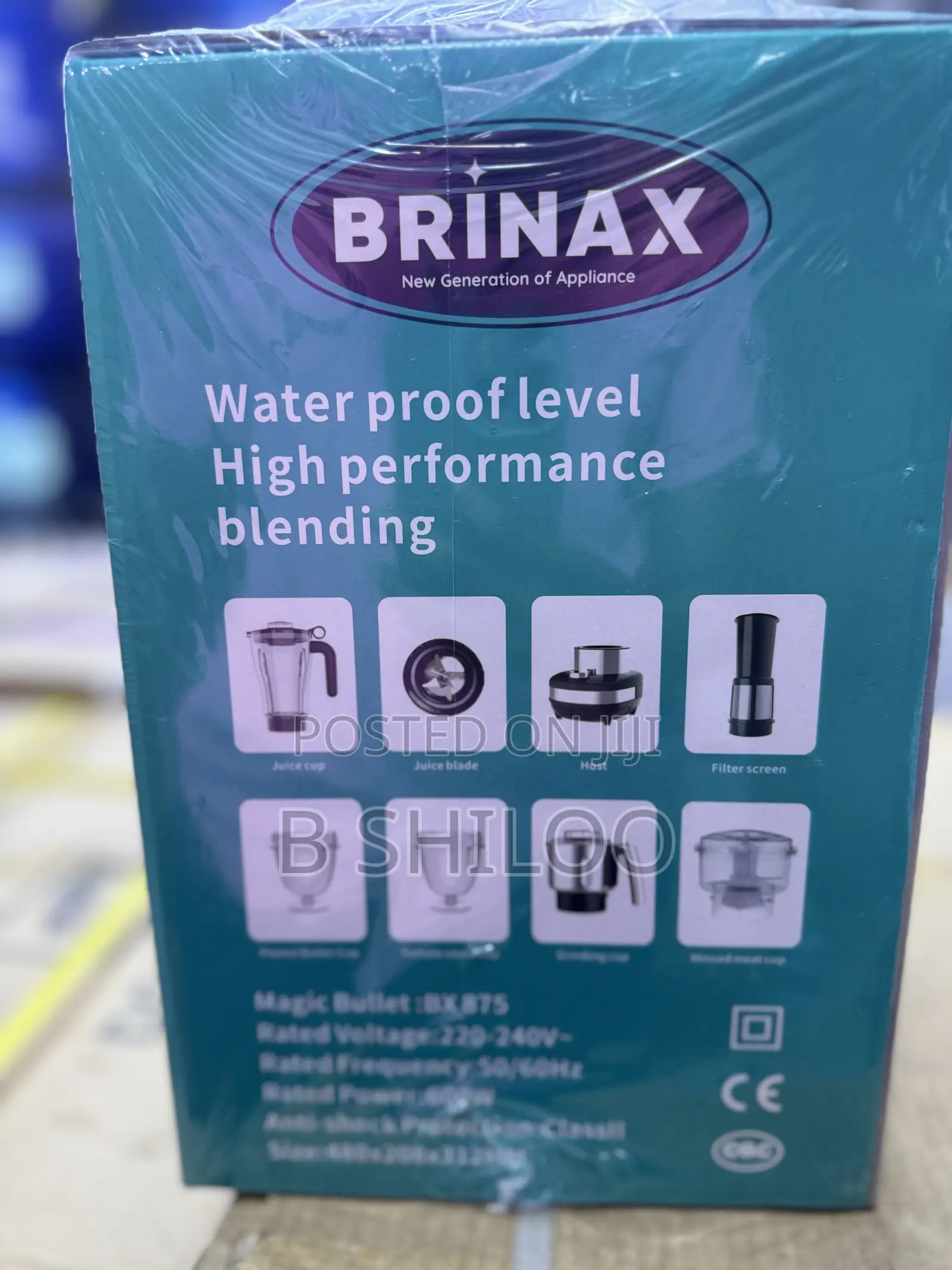 Brinax Waterproof Blender