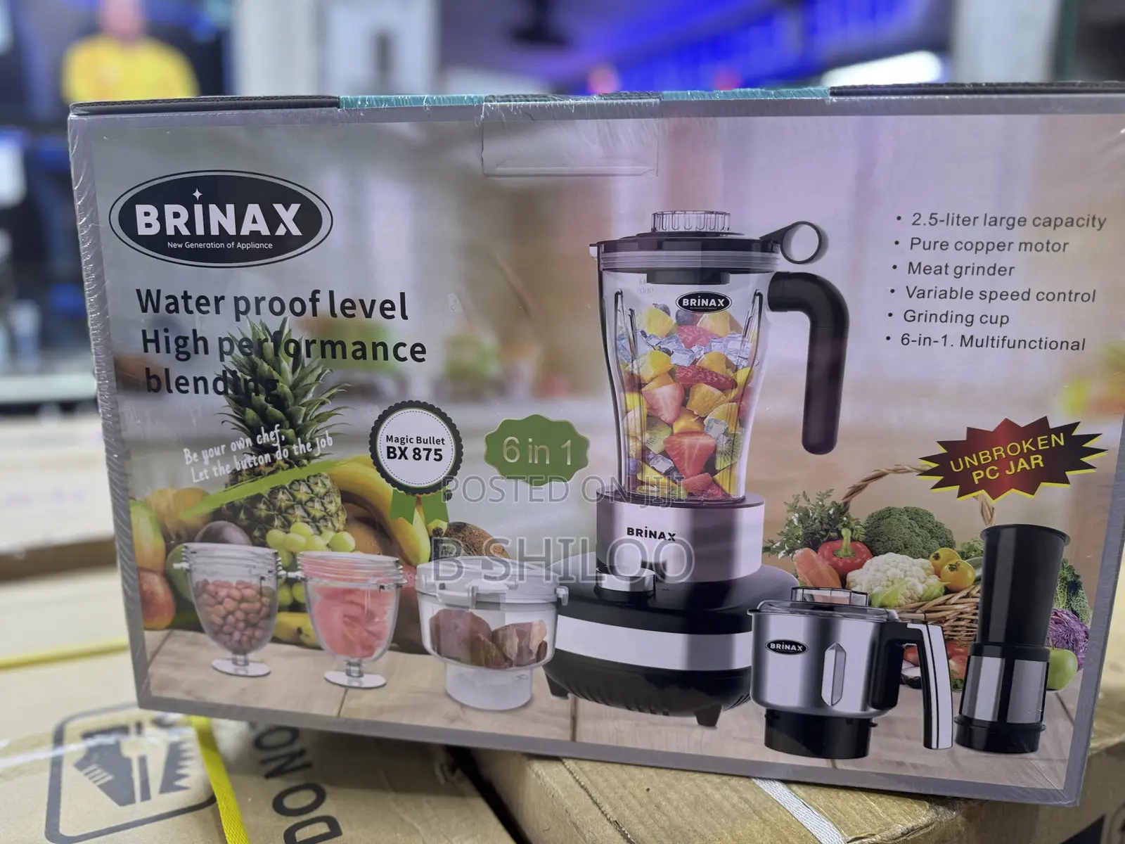 Brinax Waterproof Blender