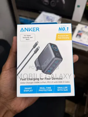 Anker 140w 4 Ports Ai Charger