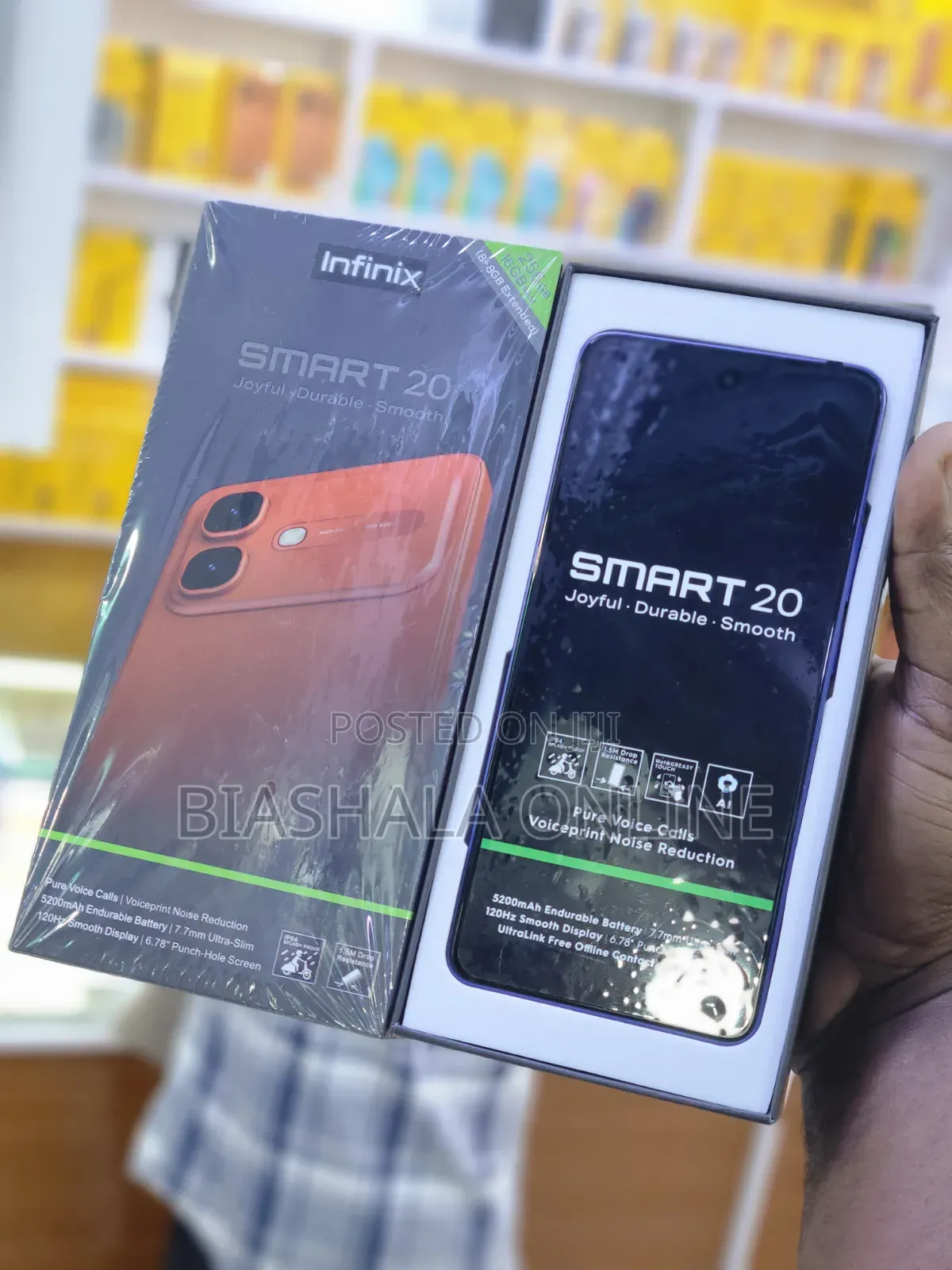 New Infinix Smart 20 128 GB Silver