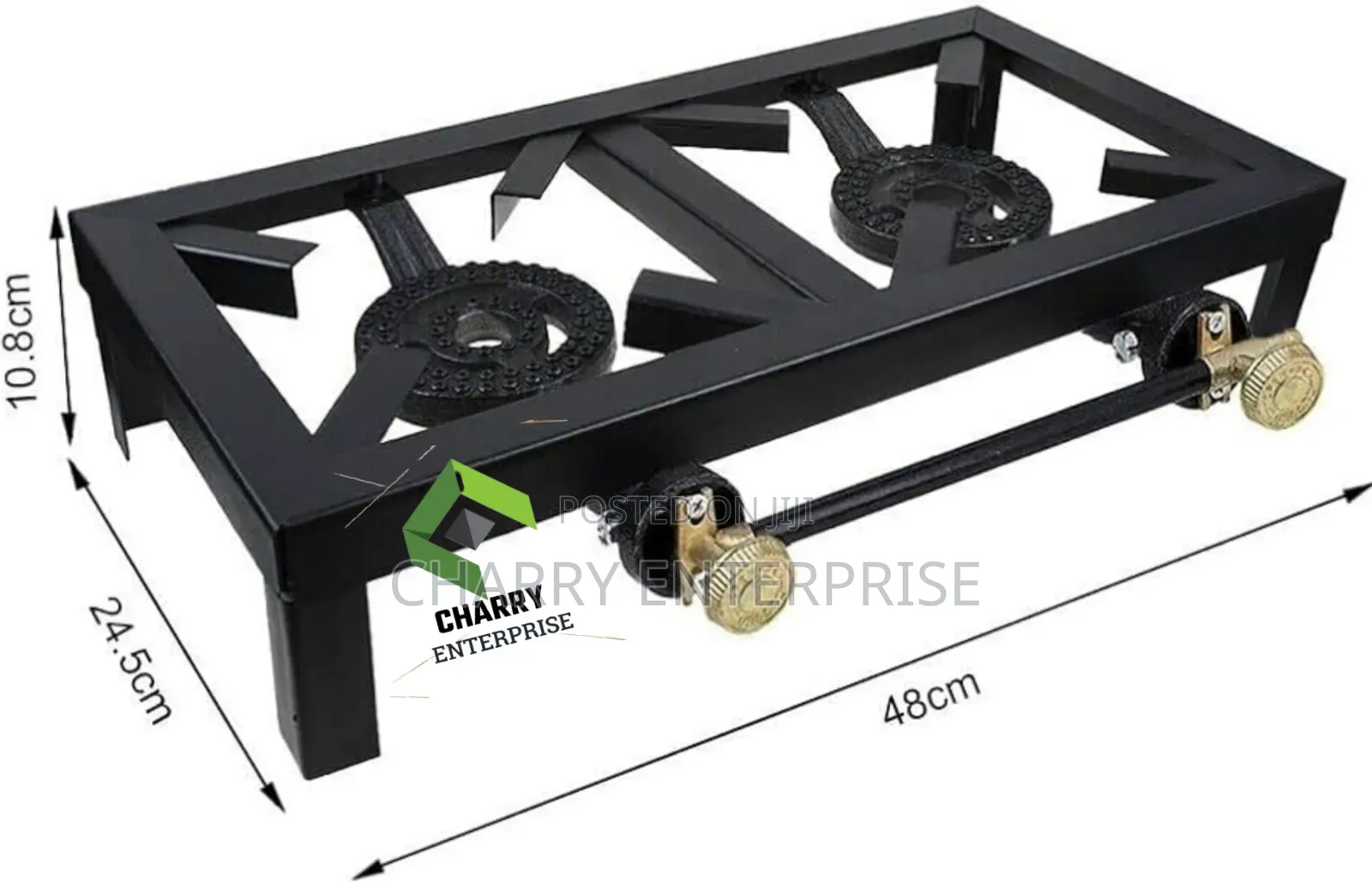 Quality Heavy Iron 2plate Gas Cooker/ Stove /Burner Jiko Zito La Chuma
