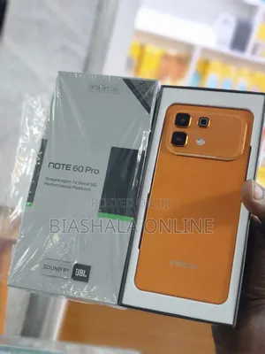 New Infinix Note 60 Pro 256 GB Orange