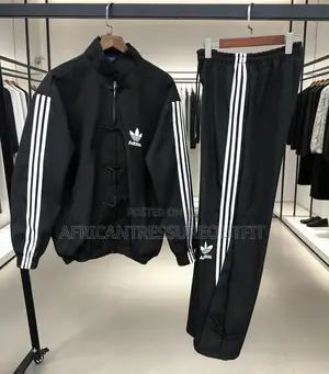 Adidas Original CTT Track Jacket With Distinctive Chinese Style