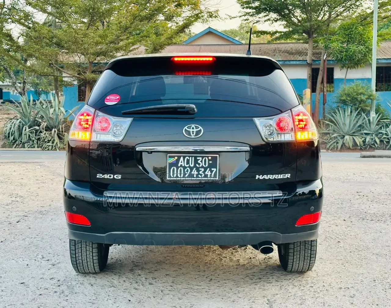 Toyota Harrier 2008 Black