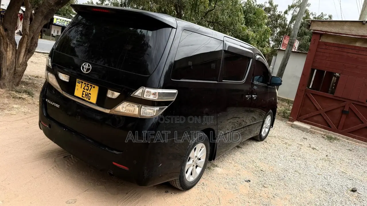 Toyota Alphard 2008 Black