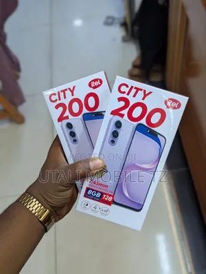 New Itel City 200 128 GB Black