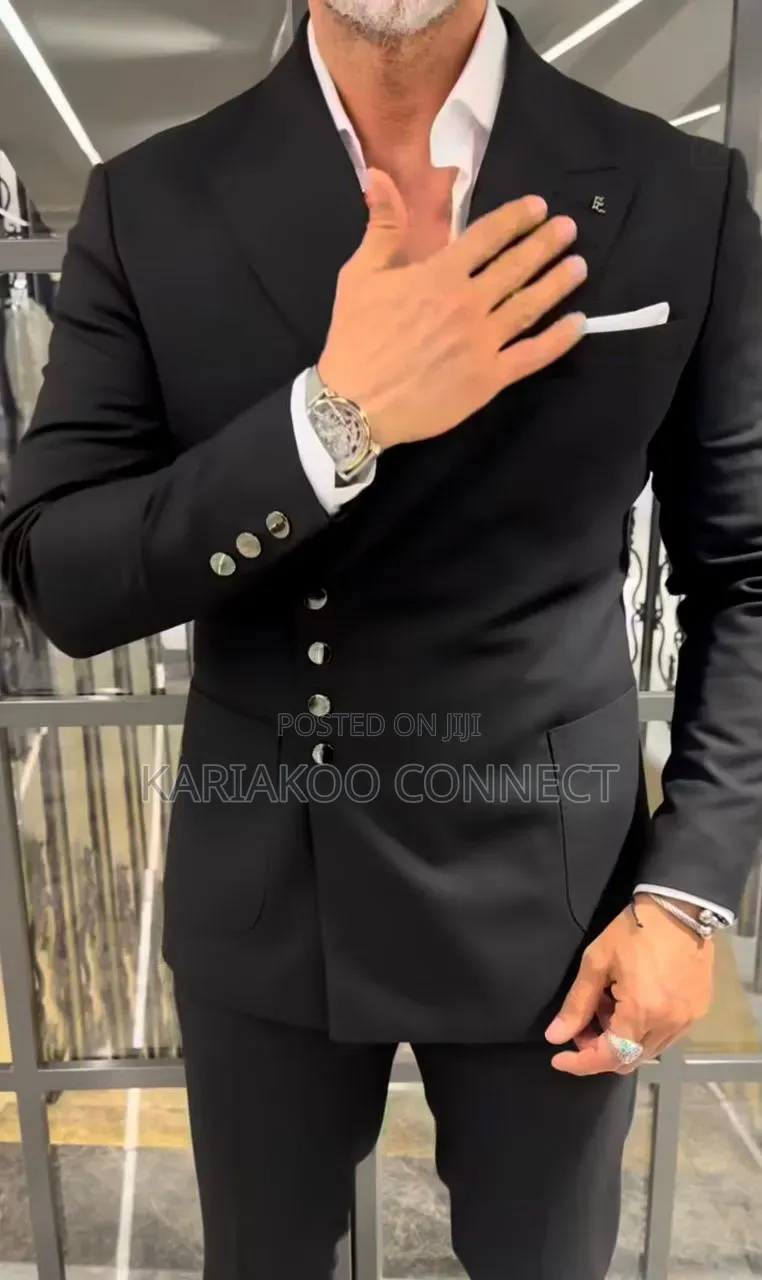 Black Smart Casual Men's