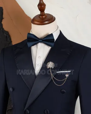 Navy Blue Formal Men's Suit