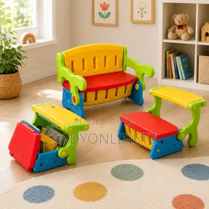 Multifunction Kids Sofa and Table Set