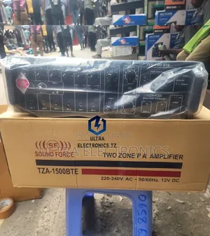 Original Sound Force Two Zone Pa Powerful Amplifier Tza 1500bte