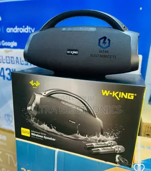 Original W-King D20 Wireless Speaker 200w With 2 Wireless Microphones