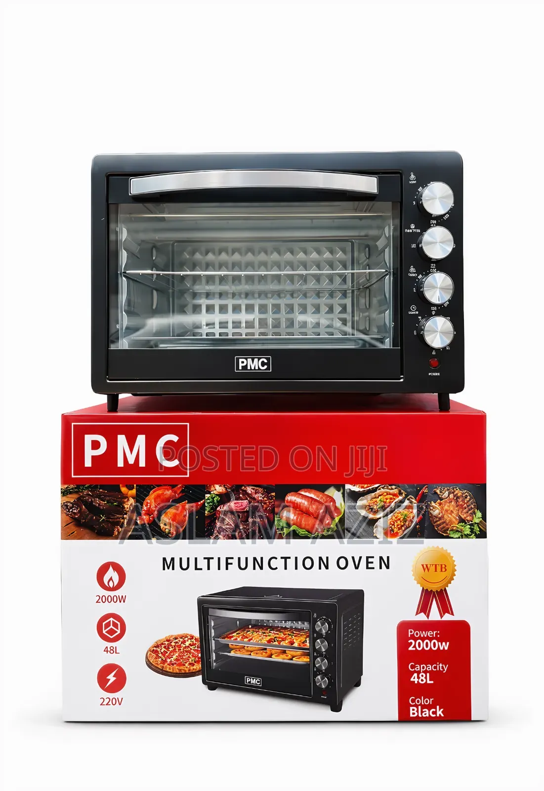 Electric Oven (Kuoka Na Kupasha Chakula 48.L)
