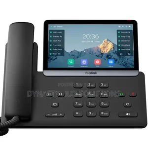 Sip T77u Yealink High End 7" Color Touch Screen Ip Phone