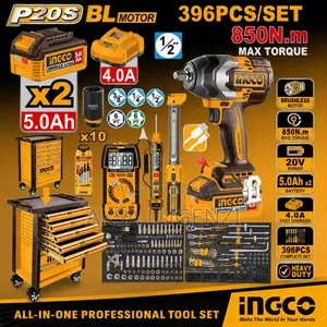Ingco 396pcs Professional Tool Set