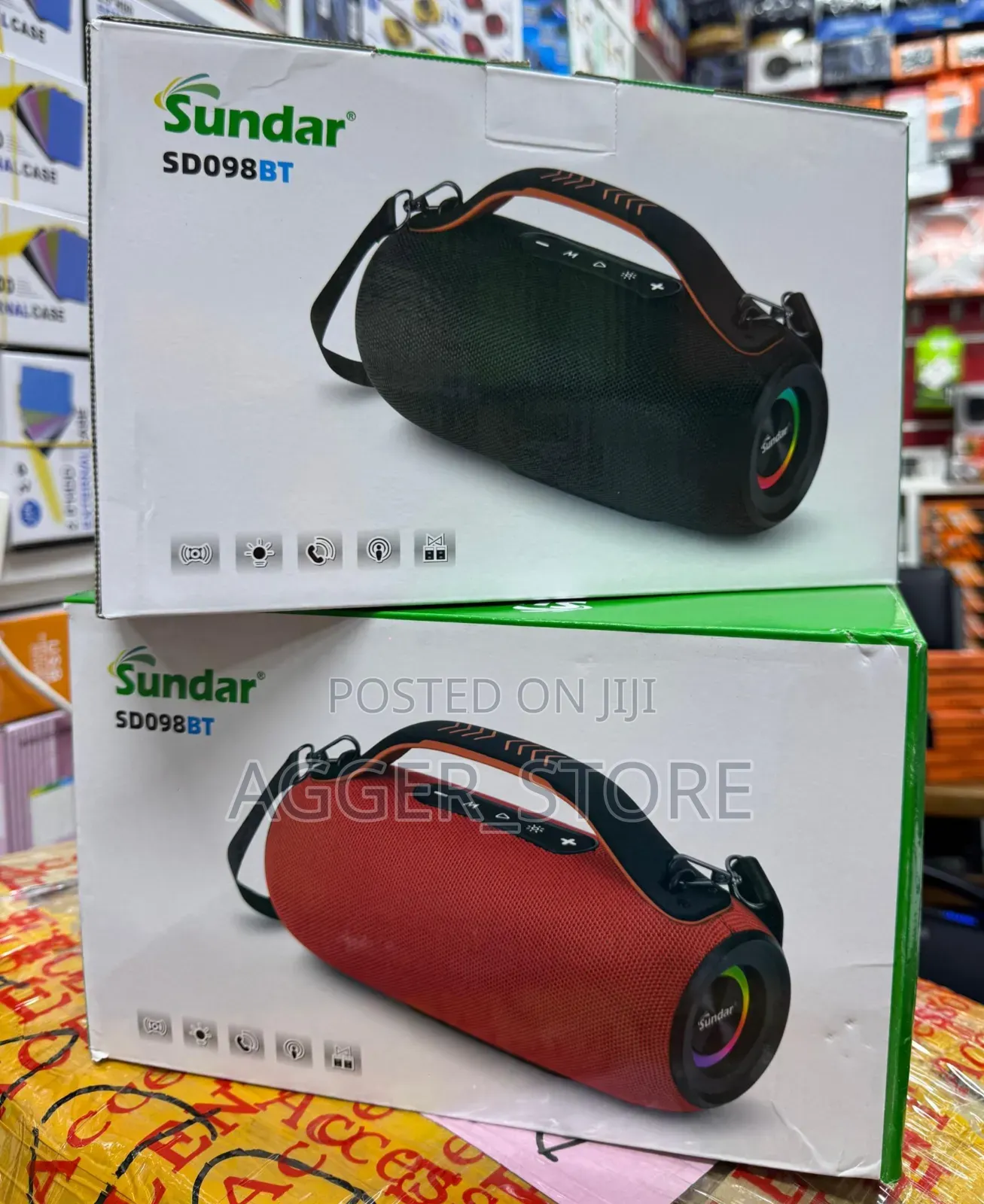 Sundar Sd098bt Portable Bluetooth Speaker
