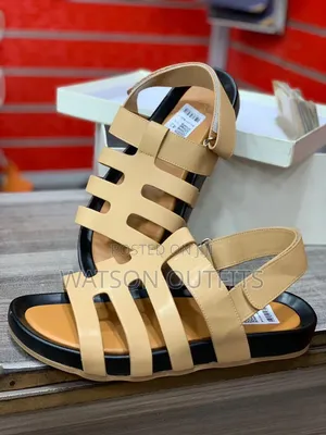 Zara Brand 5 Colours Men's Leather Sandals or Sendo Kwa Wanaume