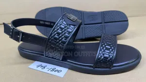Lacoste Giorgio Arman Burberry Brands Men's Leather Sandals