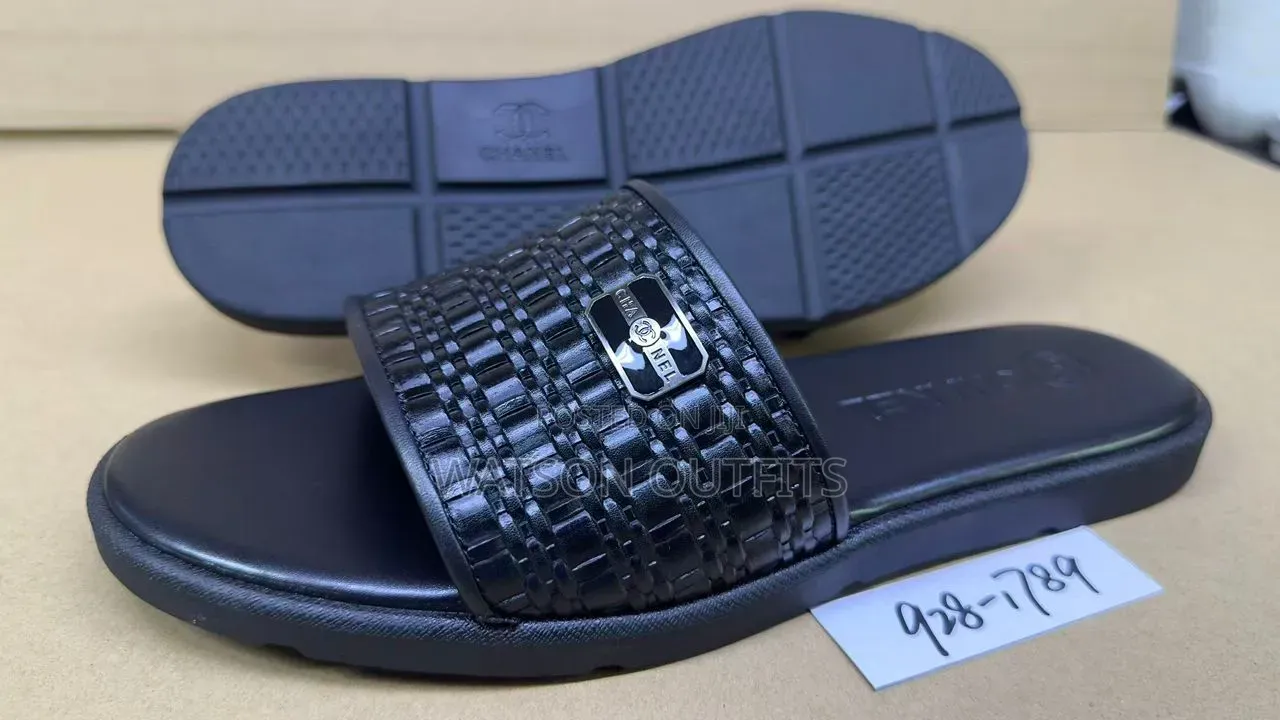 Lacoste Giorgio Arman Burberry Brands Men's Leather Sandals