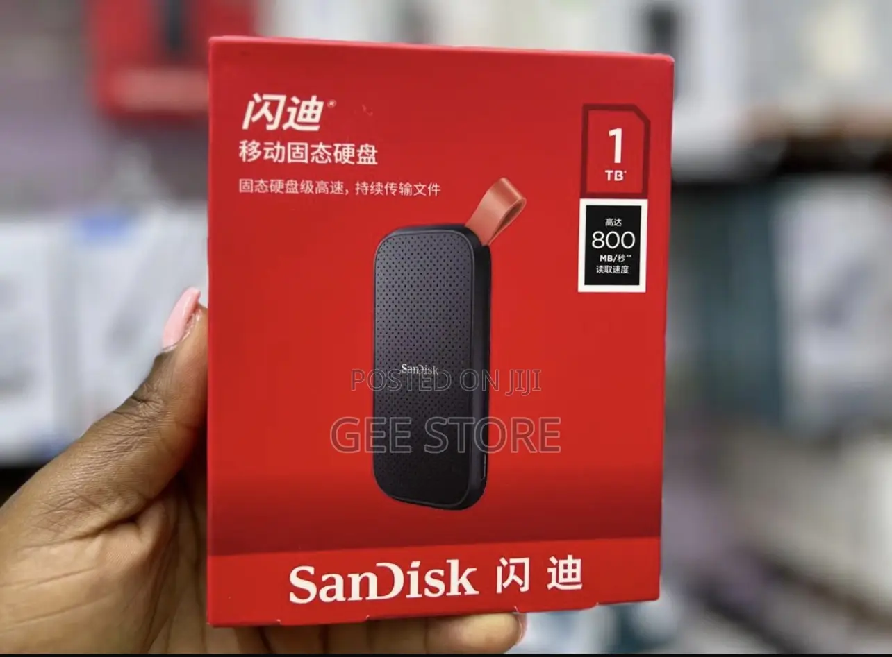 Sandisk Portable SSD 800mbps 1tb
