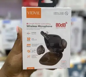 Vidvie Ai Smart Noise Cancelling Wireless Microphone