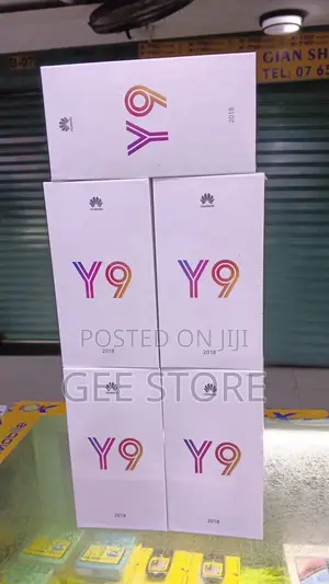 New Huawei Y9 128 GB Black