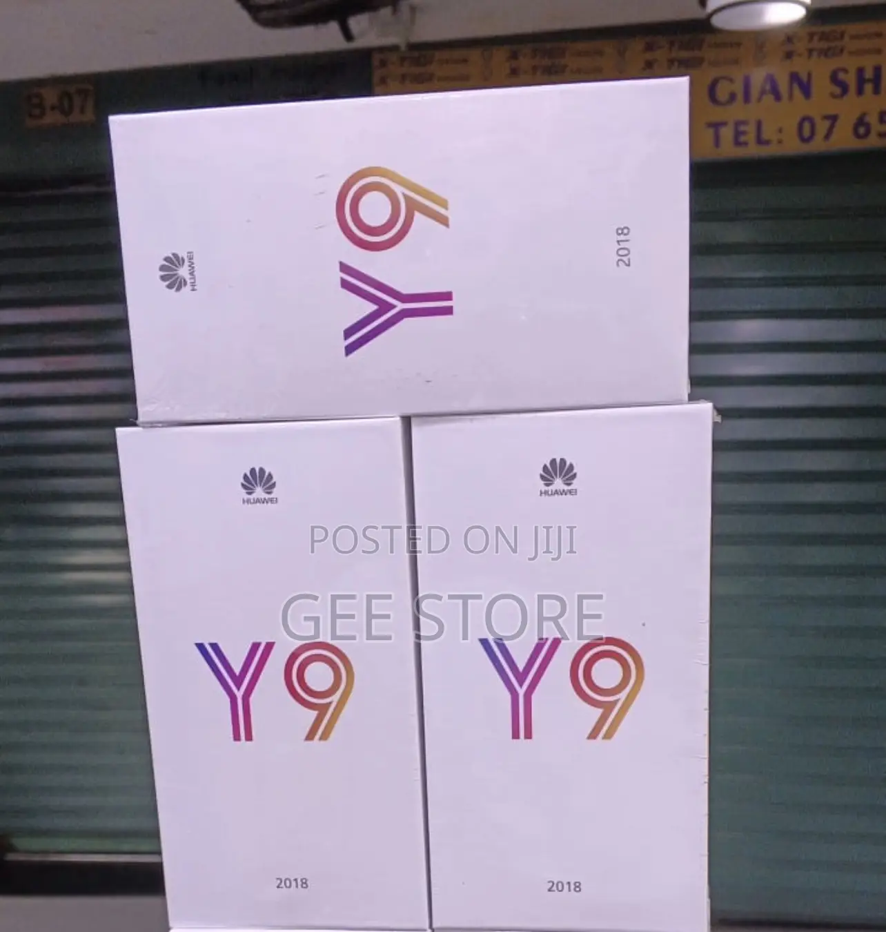 New Huawei Y9 128 GB Black