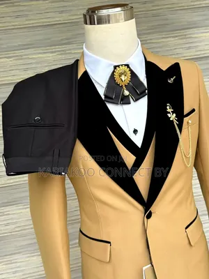 Premium Men's 3-Piece Tuxedo Suit
