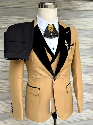 Premium Men's 3-Piece Tuxedo Suit