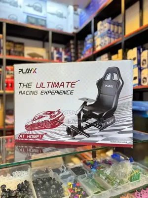 Playx Compact Racing Simulator Seat Designed for Home Use