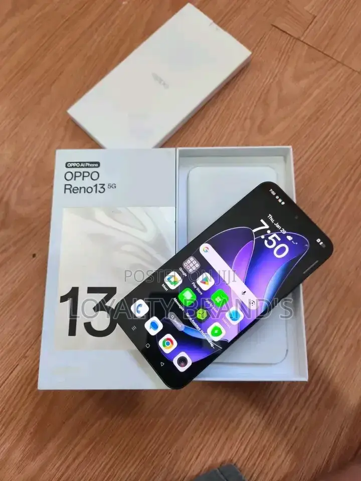 New Oppo Reno13 5G 256 GB White