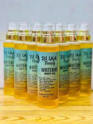 Bliss Beauty Whitening Body Oil.