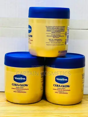 Vaseline Cera-Glow Body Cream.