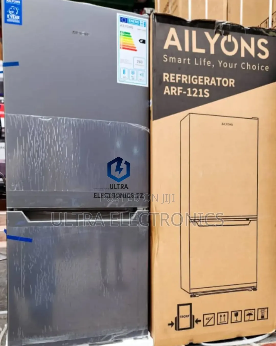 Ailyons Combi Fridge Bottom Freezer With 121 Litres