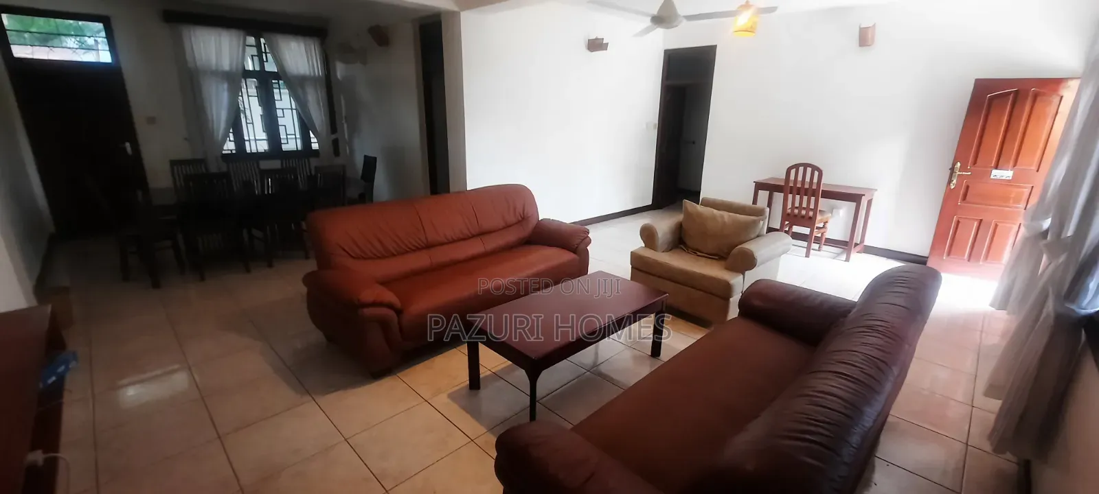 Furnished 3bdrm Apartment in Masaki for rent