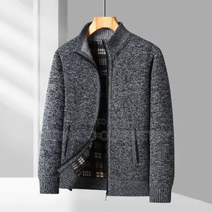 Premium Men’S Fleece-lined Zipper Cardigan Jackets.