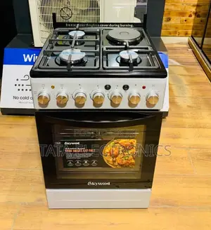Skywood Cooker – 3 Gas + 1 Electric Plate